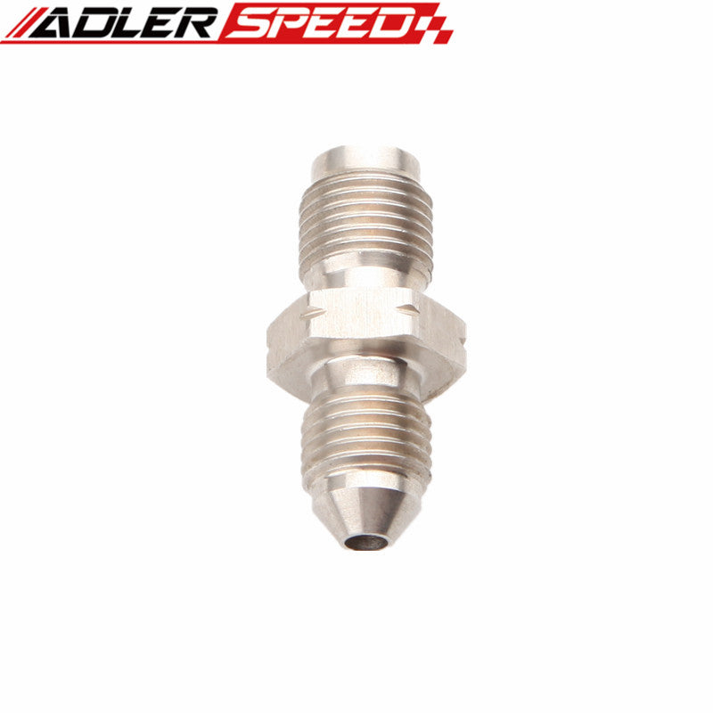 3AN AN-3 AN3 To M10 x 1.0 Metric Stainless Steel Brake Fittings Adapter