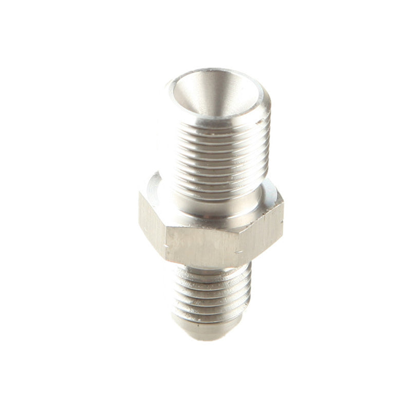 Stainless Steel Male 4AN AN4 AN-4 Flare To M10 x 1.0 Metric Straight Fitting