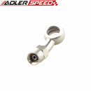 3AN AN3 To 10.2mm 3/8" Banjo Eye 30 Degree Stainless Steel + Seal Washer