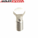 Banjo Bolt Stainless Steel Car Fittings M12x1.0 31mm Metric Brake Adaptor