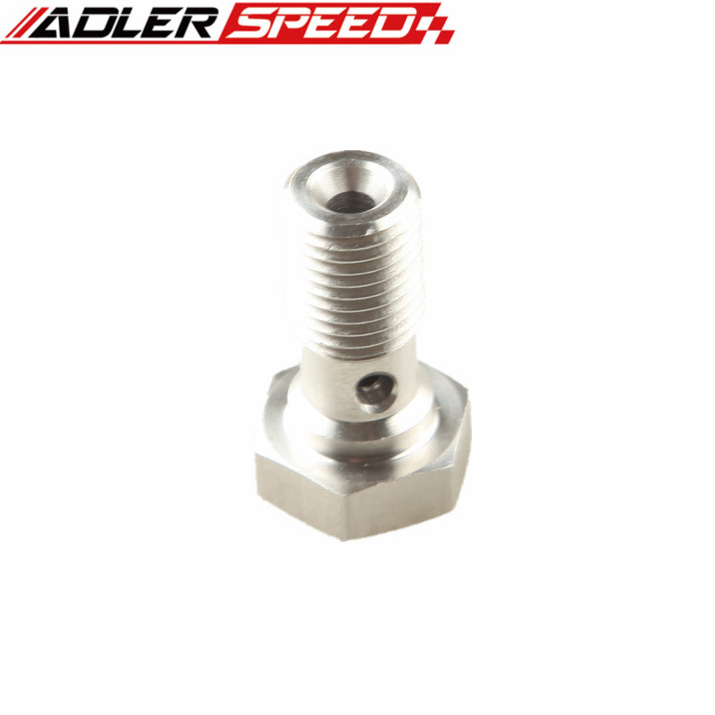 Banjo Bolt Stainless Steel Car Fittings AN3 20mm Metric Brake Adaptor