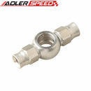 Stainless Steel 11.2mm (7/16") Eye Banjo To Double AN-3 Hose End Brake Fittings