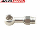 Stainless Steel 10.2mm 3/8" Eye Banjo To AN-3 Hose End Brake Fittings