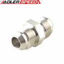 Stainless Steel 8AN AN8 To 8AN AN-8 Male Flare Straight Union Fitting