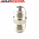 Stainless Steel 8AN AN8 To 8AN AN-8 Male Flare Straight Union Fitting