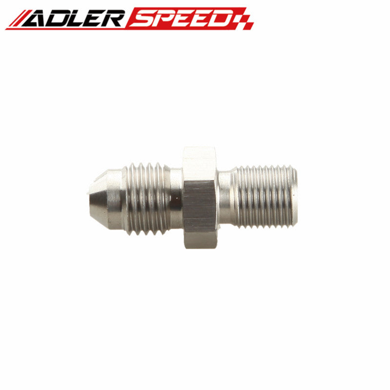 Stainless Steel AN-4 AN4 4AN To 1/8" NPT Straight Adapter Adapter Fitting