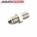 Stainless Steel AN-3 AN3 3AN To 1/8" BSP BSPP Straight Adapter Adapter Fitting