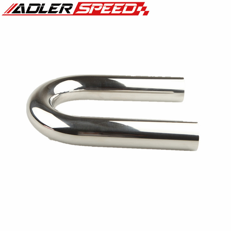 2.25" 57mm OD 180 Degree Stainless Steel Intercooler Piping Mandrel Bend L=610mm