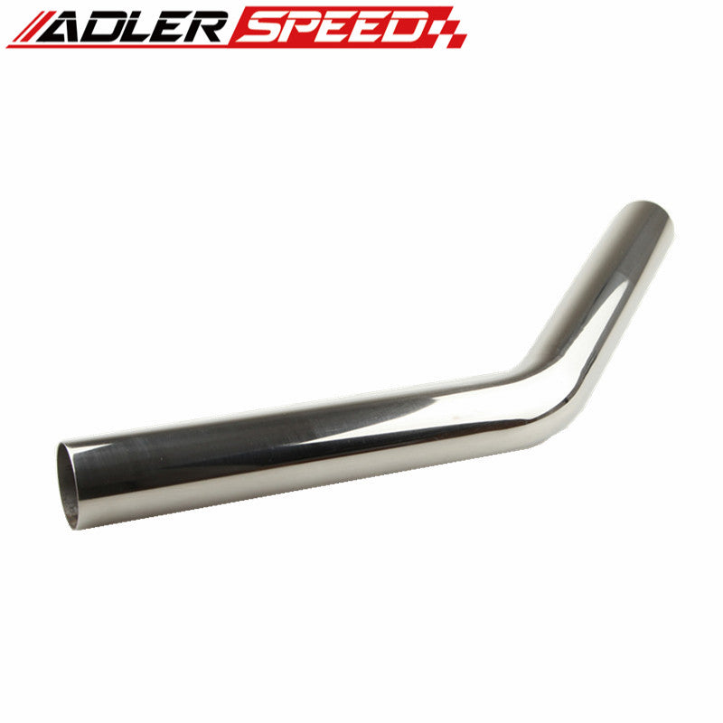 Stainless Steel 2.25" Inch 57mm OD 45 Degree Intercooler Pipe Mandrel Bend 610mm