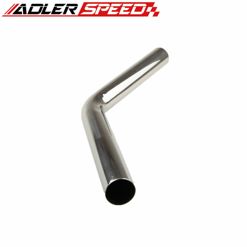 1.75" 45mm OD 45 Degree Stainless Steel Intercooler Piping Mandrel Bend L=610mm