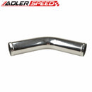 1.75" 45mm OD 45 Degree Stainless Steel Intercooler Piping Mandrel Bend L=300mm