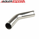 1.75" 45mm OD 45 Degree Stainless Steel Intercooler Piping Mandrel Bend L=300mm