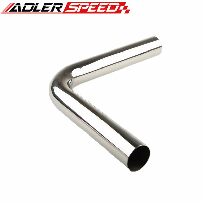 2.25" Inch 57mm OD Stainless Steel 90 Degree Intercooler Mandrel Bend L=610mm