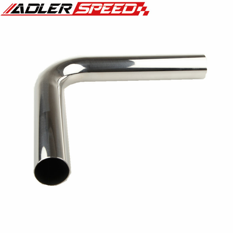 2.25" Inch 57mm OD Stainless Steel 90 Degree Intercooler Mandrel Bend L=610mm