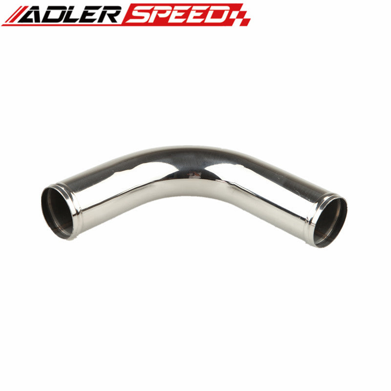 Stainless Steel 1.75" Inch 45mm OD 90 Degree Intercooler Pipe Mandrel Bend 300mm