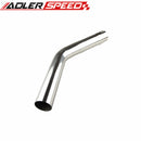 Stainless Steel 2" Inch 45 Degree Mandrel Bend Female & Male Tubing Pipe