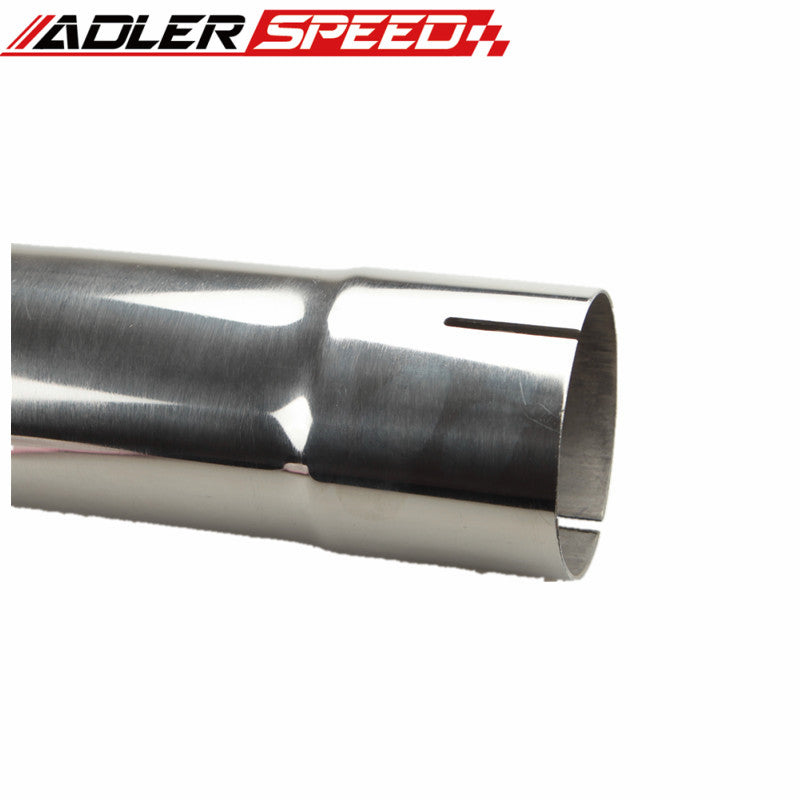 Stainless Steel 2.75" Inch 70mm 45 Degree Mandrel Bend Female & Male Tubing Pipe