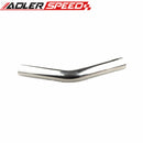 Stainless Steel 2.5" Inch 63mm 45 Degree Mandrel Bend Female & Male Tubing Pipe