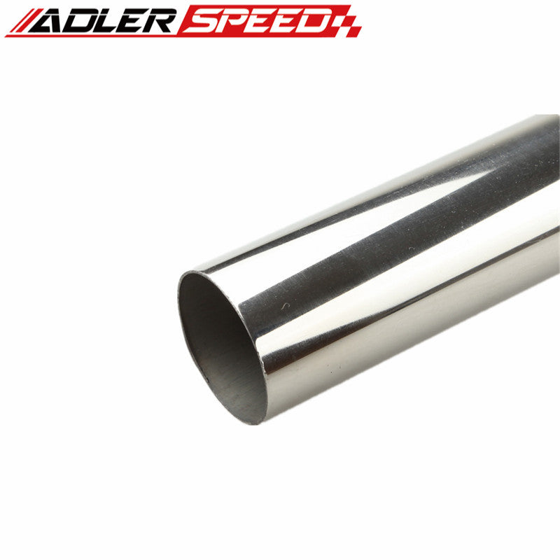 1.75" Inch 45mm OD Straight Stainless Steel Exhaust Pipe Mandrel Bend L=610mm