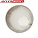 1.75" Inch 45mm OD Straight Stainless Steel Exhaust Pipe Mandrel Bend L=610mm