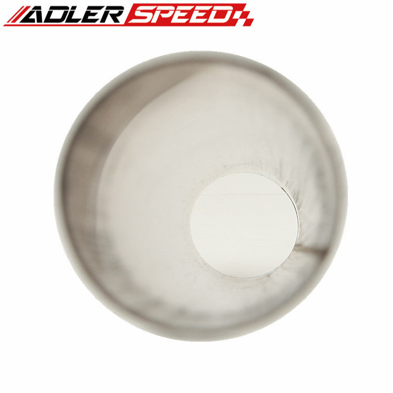 1.75" Inch 45mm OD Straight Stainless Steel Exhaust Pipe Mandrel Bend L=610mm