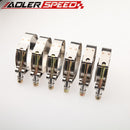 6PCS 2.25" inch Turbo Pipe Hose Coupler T-bolt Clamps Stainless Steel 60-68mm