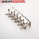 6PCS 1" inch Turbo Pipe Hose Coupler T-bolt Clamps clamp Stainless Steel 31-36mm