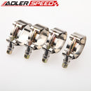 US SHIP 4PCS /6PCS 1inch-4 inch SS Turbo Intercooler Pipe Hose Coupler T-bolt Clamp