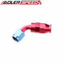 AN6 6AN AN-6 60Degree Aluminum Reusable Swivel PTFE Hose End Fitting