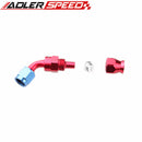 AN6 6AN AN-6 60Degree Aluminum Reusable Swivel PTFE Hose End Fitting