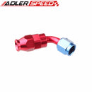 AN6 6AN AN-6 60Degree Aluminum Reusable Swivel PTFE Hose End Fitting