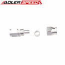 AN4 AN6 AN8 Straight Aluminum Reusable Swivel PTFE Hose End Fitting Adapter