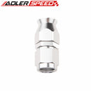 AN4 AN6 AN8 Straight Aluminum Reusable Swivel PTFE Hose End Fitting Adapter