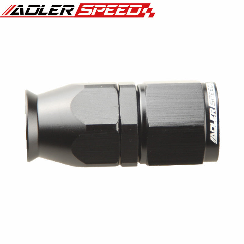 12AN AN12 AN-12 Straight PTFE Swivel Fuel Line Hose End Fittings Adaptor Black /Red& Blue
