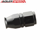 AN4 AN6 AN8 Straight Aluminum Reusable Swivel PTFE Hose End Fitting Adapter