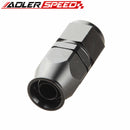AN4 AN6 AN8 Straight Aluminum Reusable Swivel PTFE Hose End Fitting Adapter