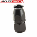 AN4 AN6 AN8 Straight Aluminum Reusable Swivel PTFE Hose End Fitting Adapter