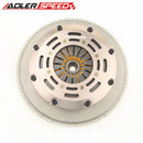 US SHIP ! ADLERSPEED Sprung Twin Disc Clutch Kit Standard For 2008-2014 Mitsubishi Evo X 4B11T