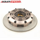 US SHIP ! ADLERSPEED Sprung Twin Disc Clutch Kit Standard For 2008-2014 Mitsubishi Evo X 4B11T