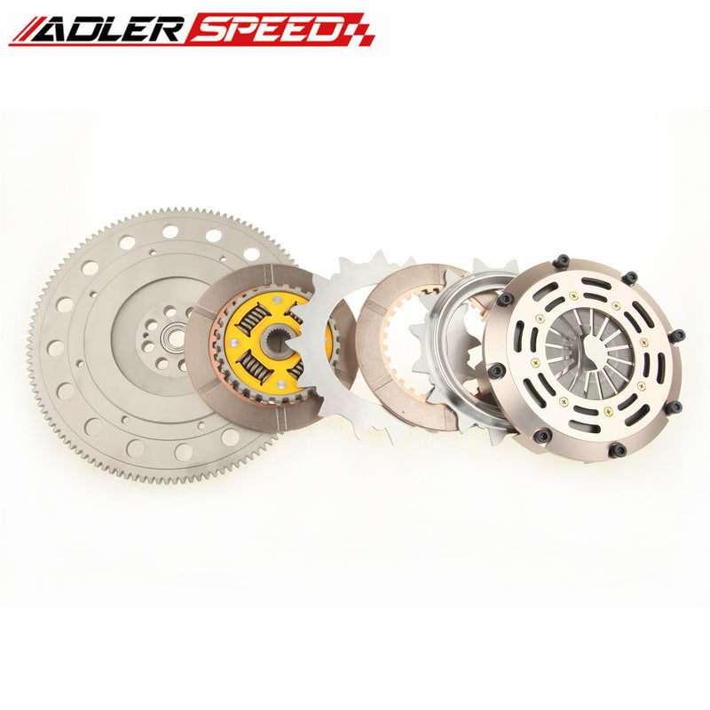 US SHIP ADLERSPEED SPRUNG TWIN DISC CLUTCH FOR HONDA ACCORD PRELUDE H22 H23 F22 F23