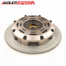 US SHIP ! ADLERSPEED Sprung Clutch Twin Disc Kit For Lancer EVO 4 5 6 7 8 9 Standard WT