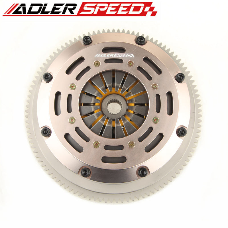 ADLERSPEED SPRUNG TWIN DISC CLUTCH KIT For CHEVY GEO TRACKER SUZUKI SIDEKICK X-9