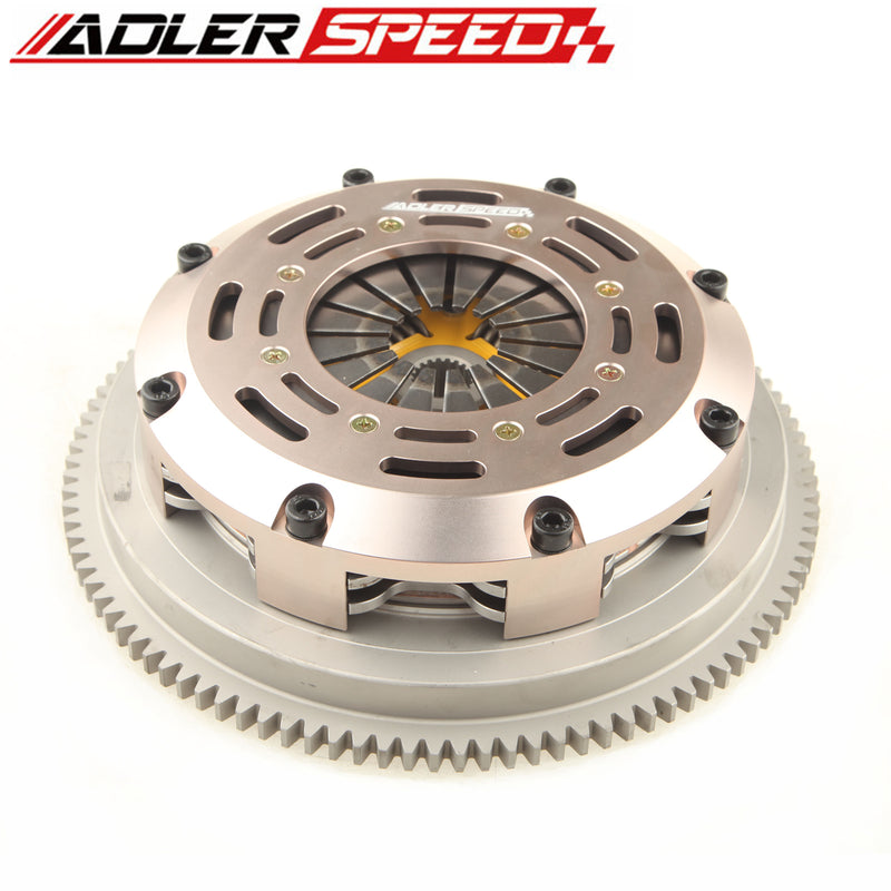 ADLERSPEED SPRUNG TWIN DISC CLUTCH KIT For CHEVY GEO TRACKER SUZUKI SIDEKICK X-9