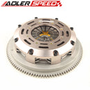 ADLERSPEED SPRUNG CLUTCH TWIN DISC KIT For 89-98 SUZUKI SIDEKICK X-90 1.6L