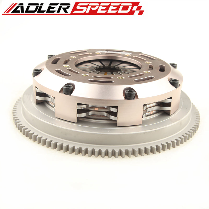 ADLERSPEED SPRUNG TWIN DISC CLUTCH KIT For CHEVY GEO TRACKER SUZUKI SIDEKICK X-9