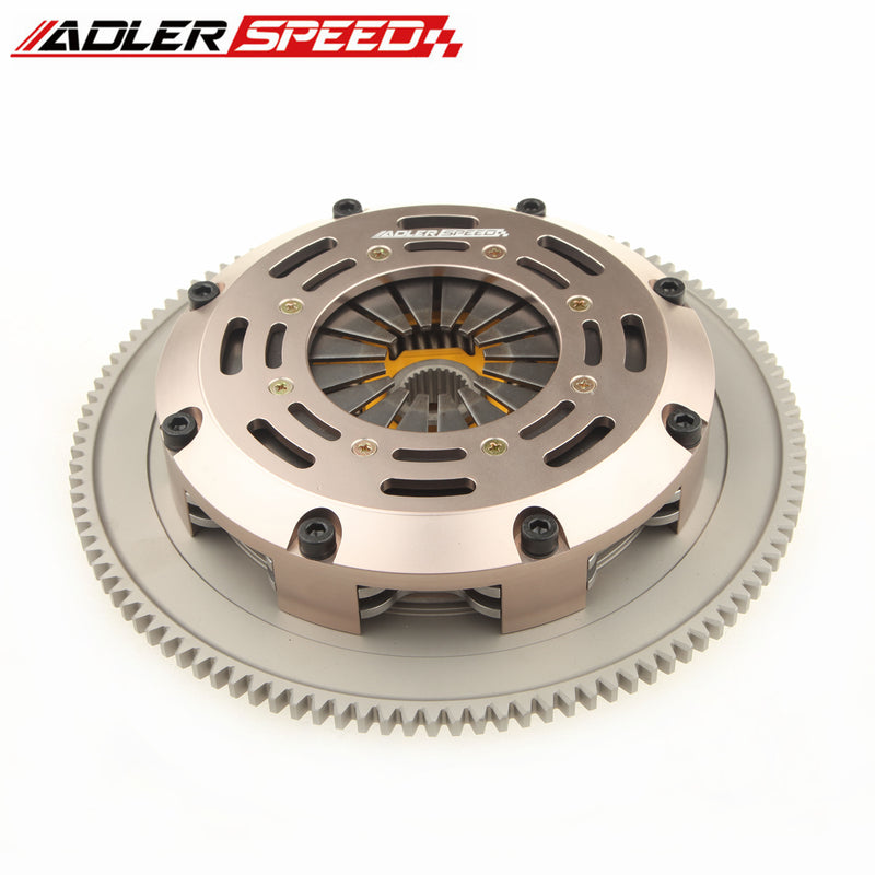 US SHIP  ADLERSPEED Sprung Twin Disc Clutch Kit For ACURA INTEGRA B18 B20 B16 Standard WT