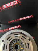 ADLERSPEED Sprung Clutch Twin Disc For HONDA CIVIC Si K20 K24 ACURA RSX TSX