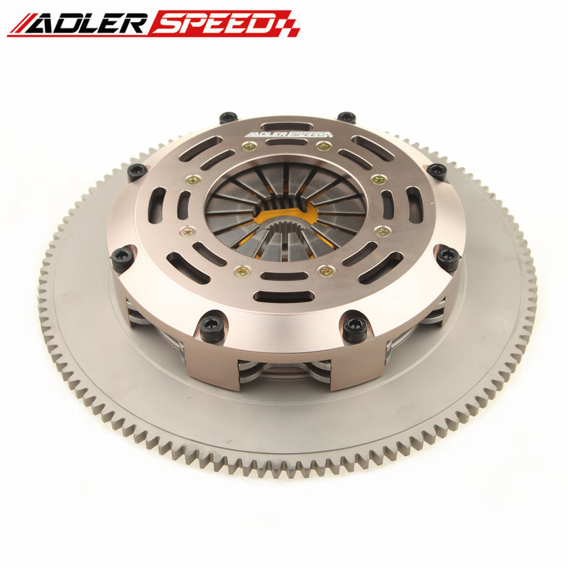US SHIP ADLERSPEED Sprung Twin Disc Clutch For ACURA RSX HONDA CIVIC Si K20 K24 Standard