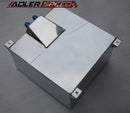 AU SHIP Non Sensor Aluminum 40L /10 Gallon Fuel Cell Tank AN10 In/Outlet