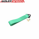High Strenght Racing Tow Strap Set For Front/ Rear Bumper Hook Truck/ SUV Black /Red/Silver/Blue/Green